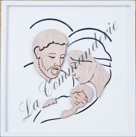 Tableau découpé Sainte Famille